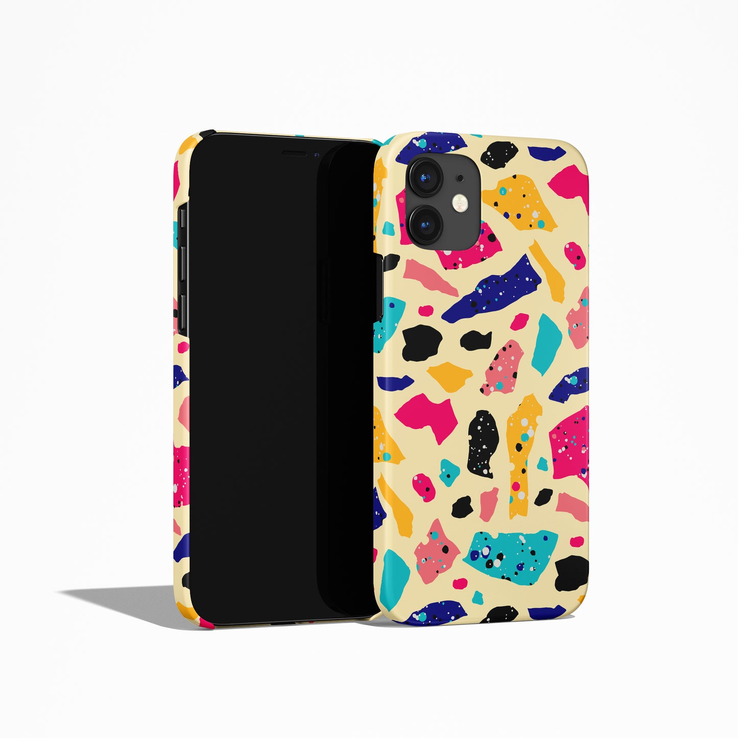 Colorful Terrazzo Abstract iPhone Case