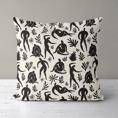 Black Nature Pillow