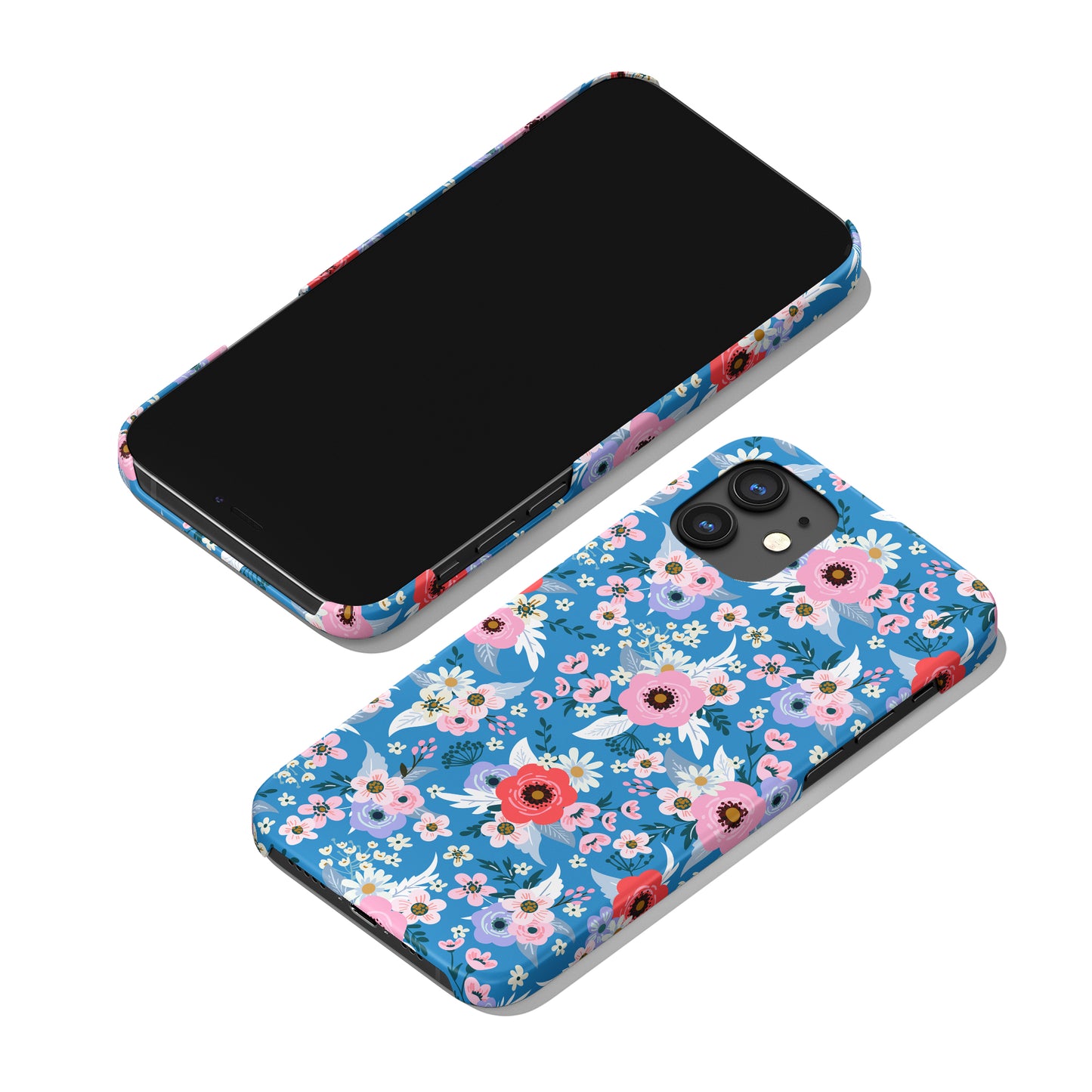 Blue Laura Ashley Inspired iPhone Case