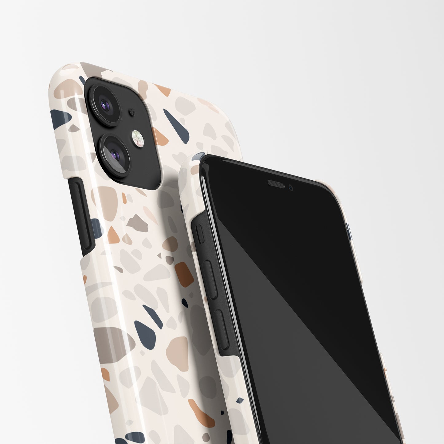 Beige Natural Terrazzo iPhone Case