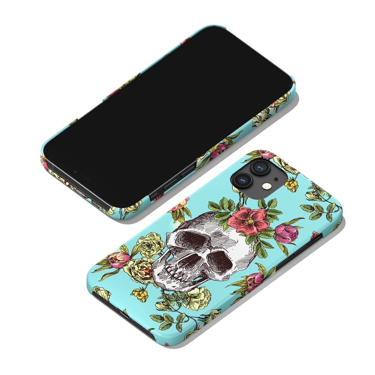 Frida Skull Psychobilly iPhone Case