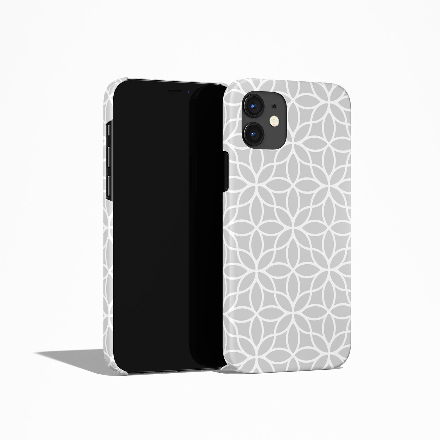 Grey Art Deco iPhone Case