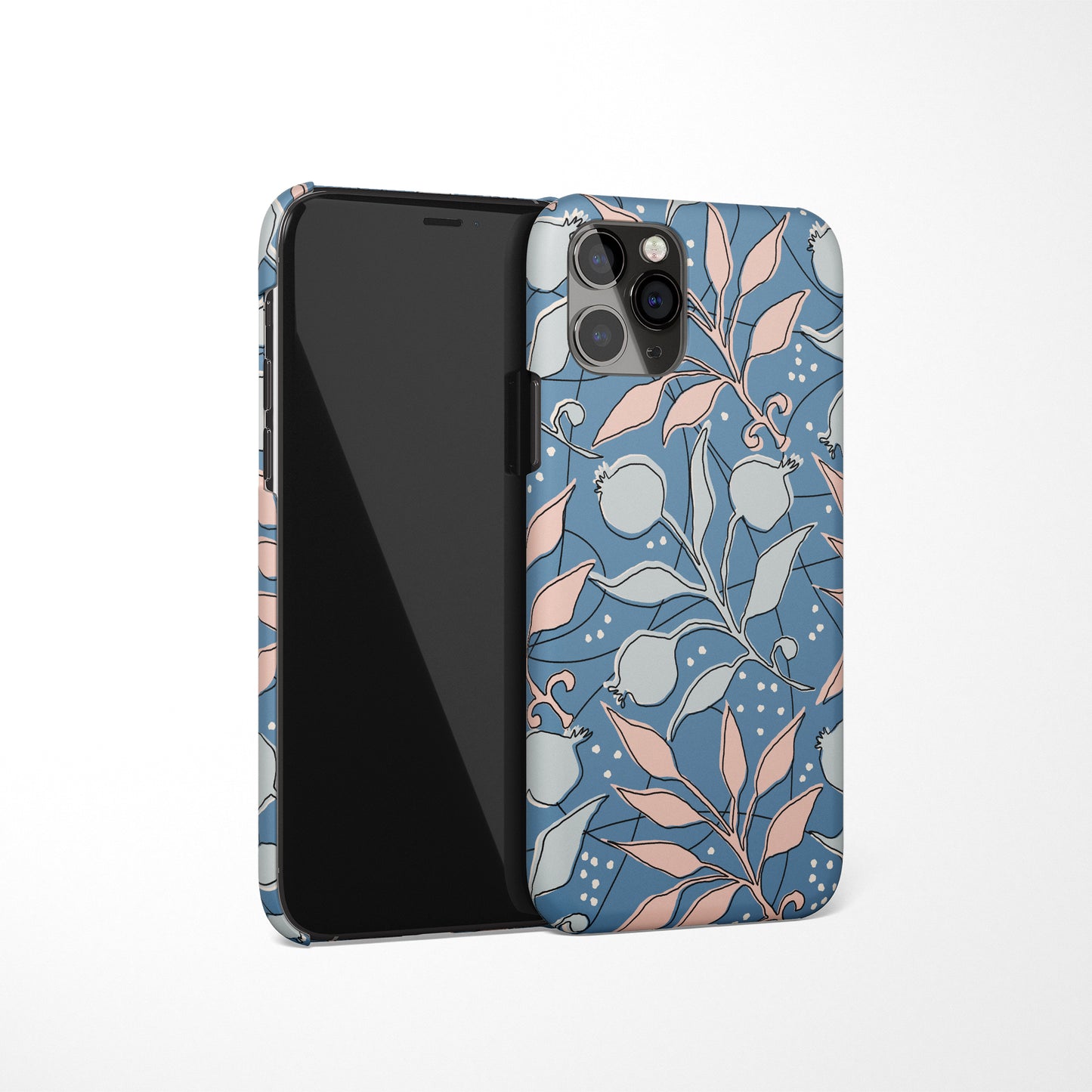 Retro Floral Pattern iPhone Case 2