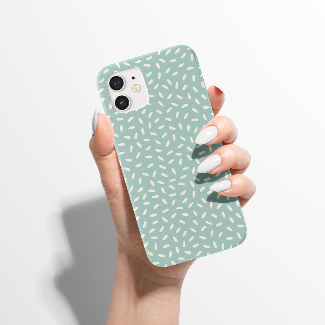 Mint Japan Abstract iPhone Case