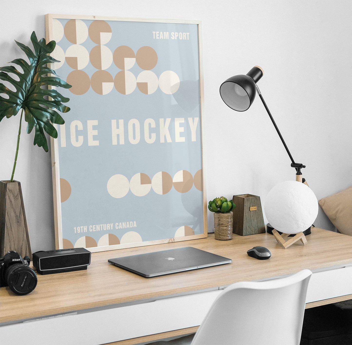 Ice Hockey Fan Print