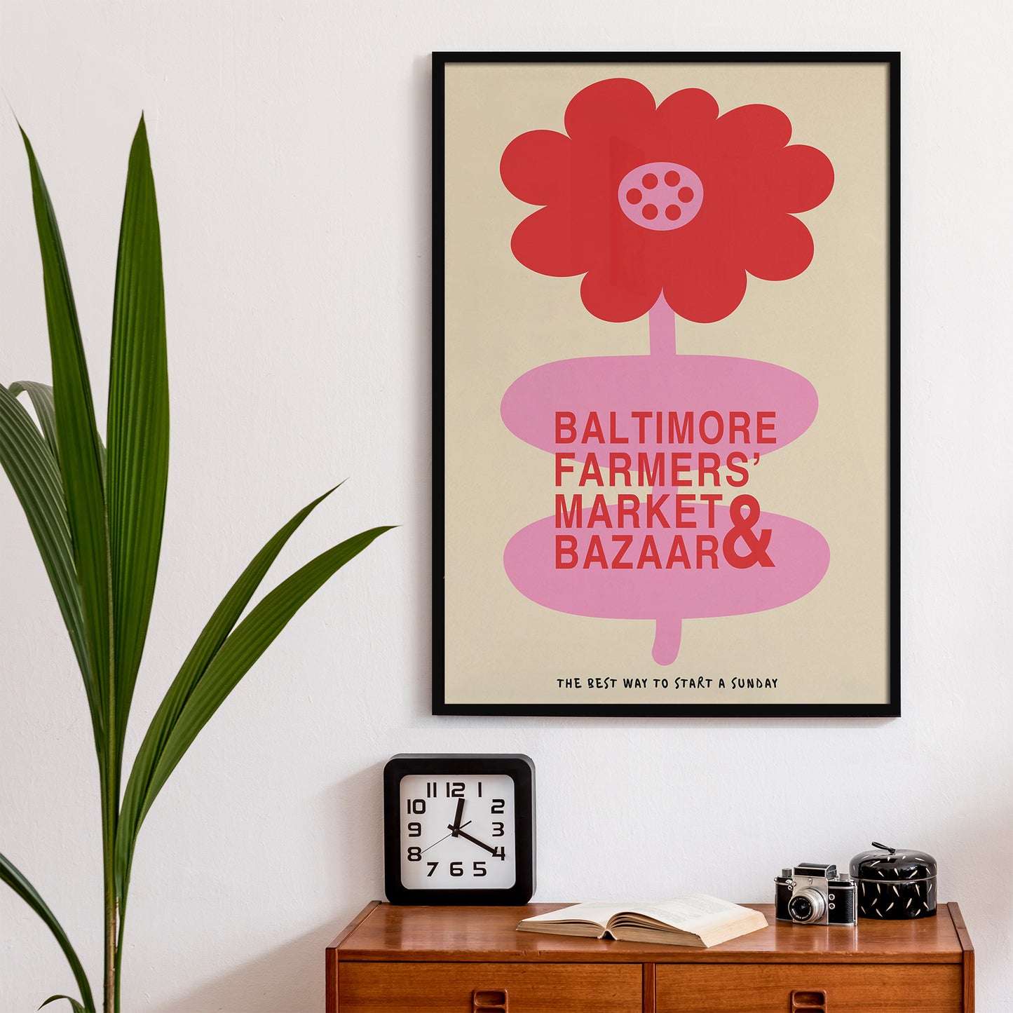 Baltimore Farmers Market & Bazaar Poster