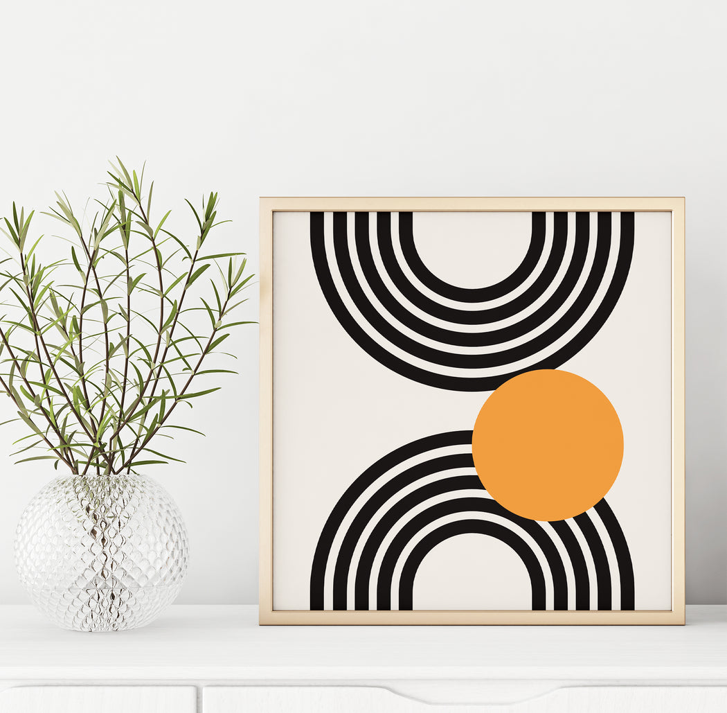 Geometric Square Print - Shop posters, Art prints, Laptop Sleeves, Phone case and more Online!