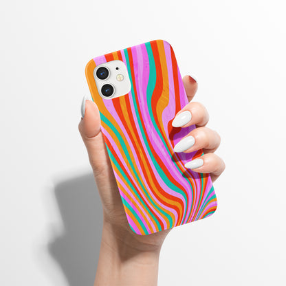 Colorful Abstract Pattern iPhone Case