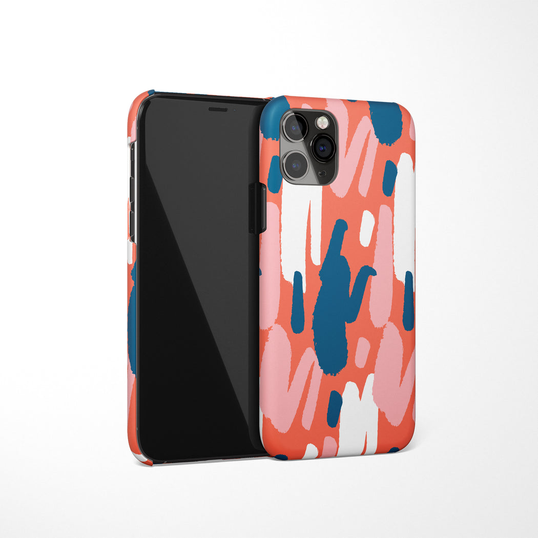 iPhone Case with Artistic Pattern
