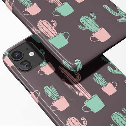 Handdrawn House Plants iPhone Case