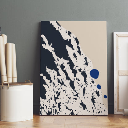 Abstract Mountain Canvas Print