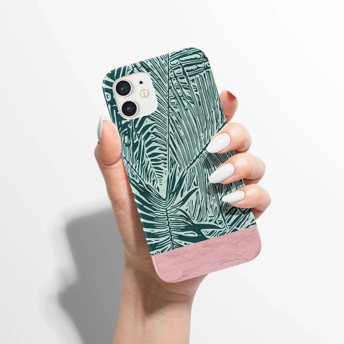 Patterned Iphone Case Green Tropical Pattern iPhone Case – HypeSheriff