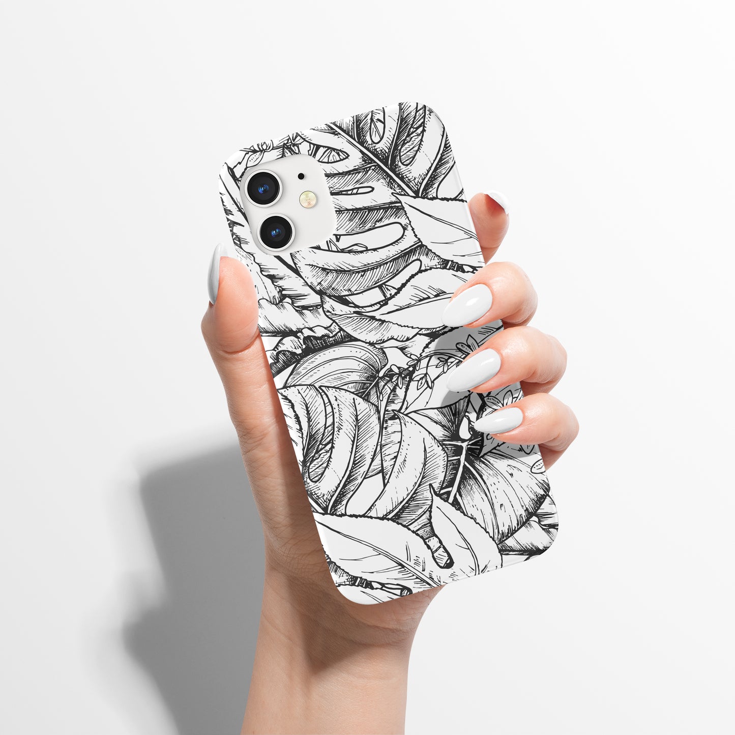 Jungle Black&White iPhone Case