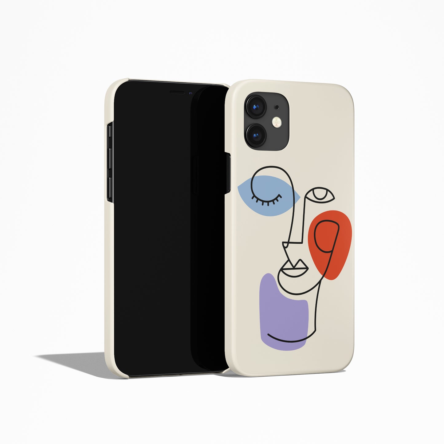 Picasso Inspired Line Art iPhone Case