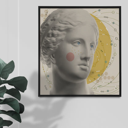 Antique Venus Collage Art Print