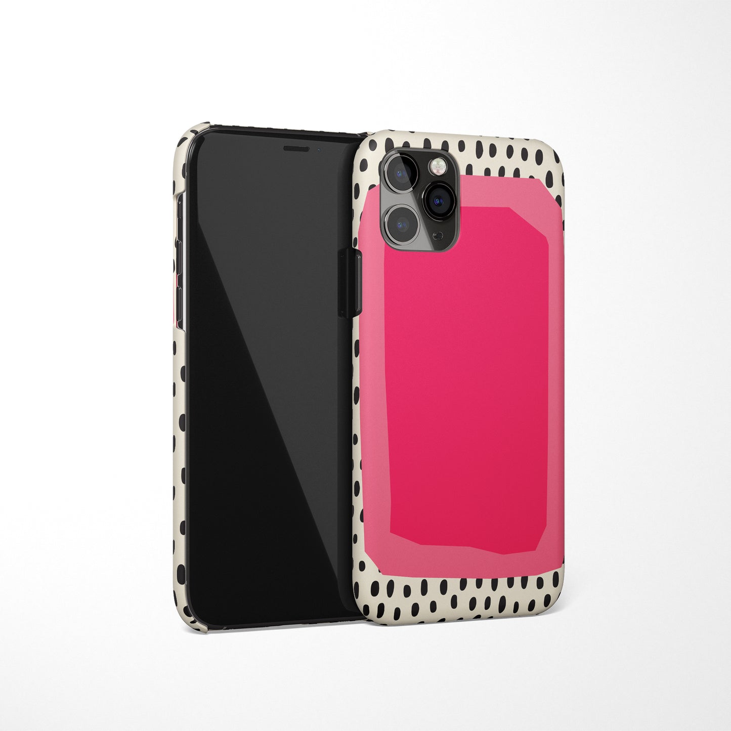 Pinks and Dots iPhone Case