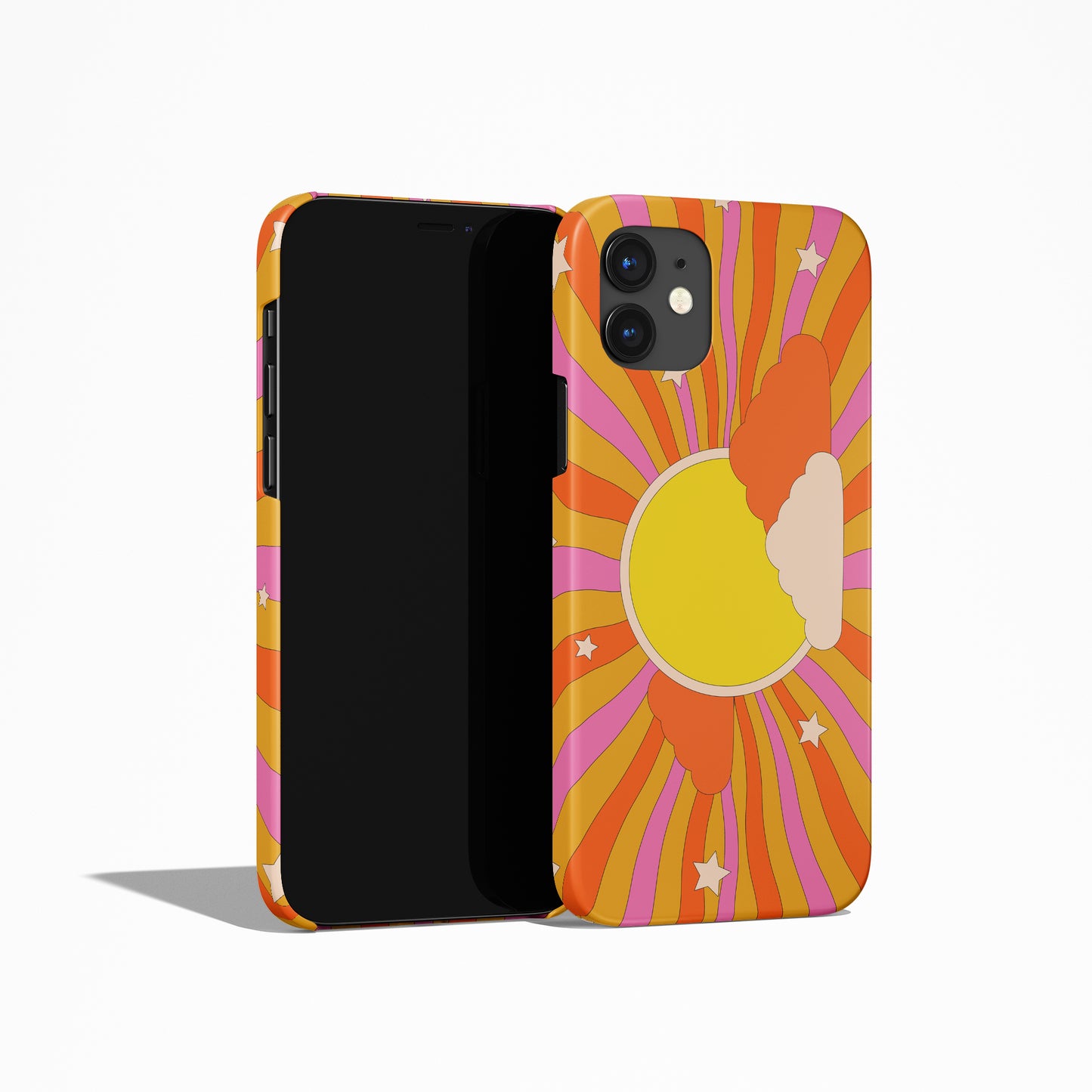 Hippie 70s Sun iPhone Case