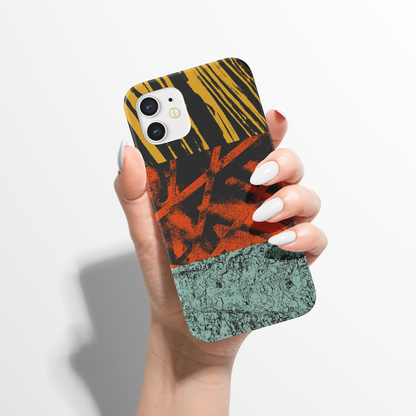 Abstract Rock and Grunge For Him iPhone Case
