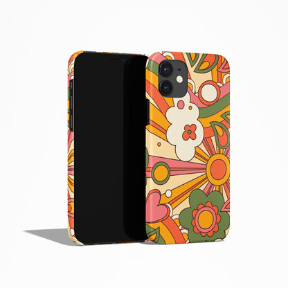 Groovy 70s Retro iPhone Case