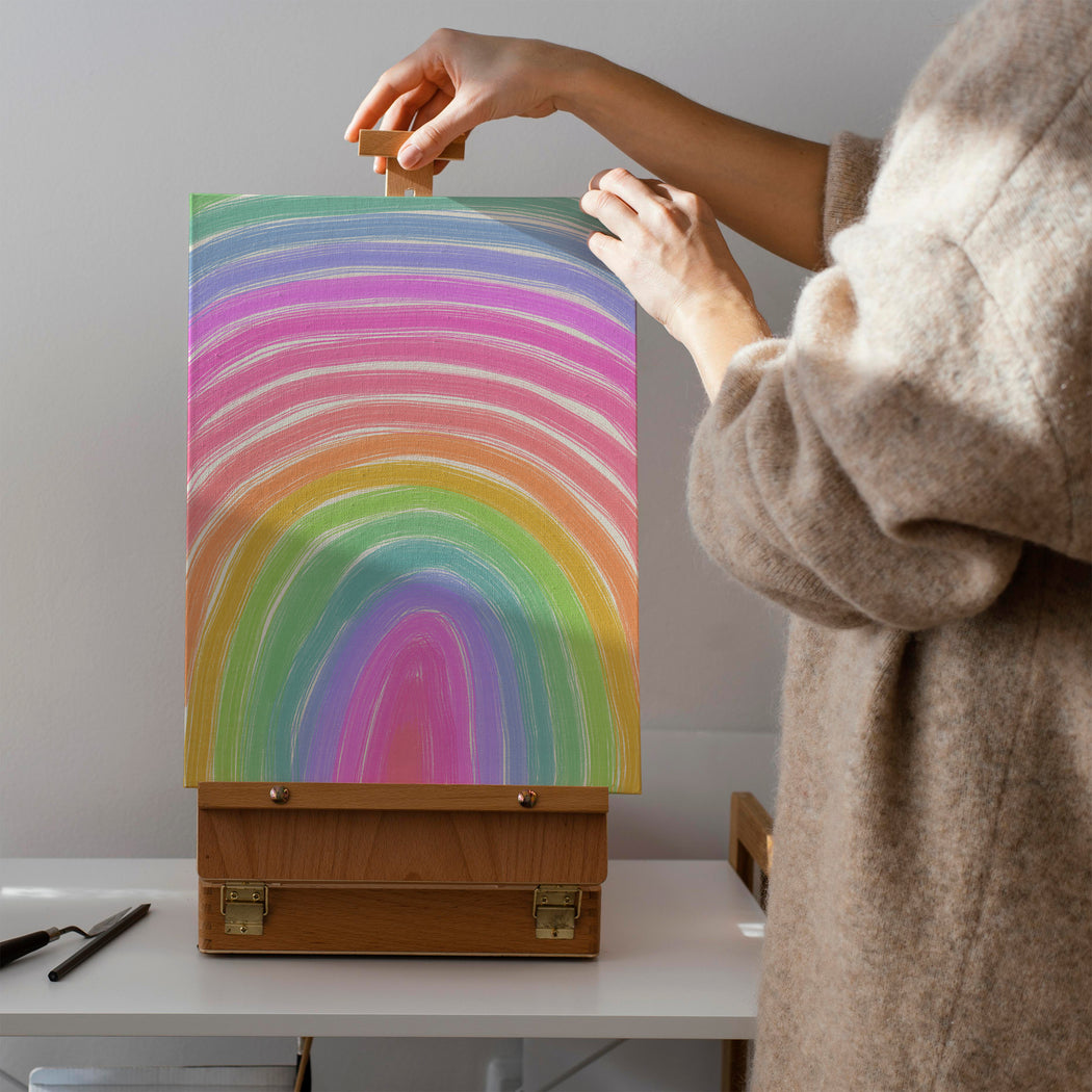 Colorful Rainbow Canvas Print