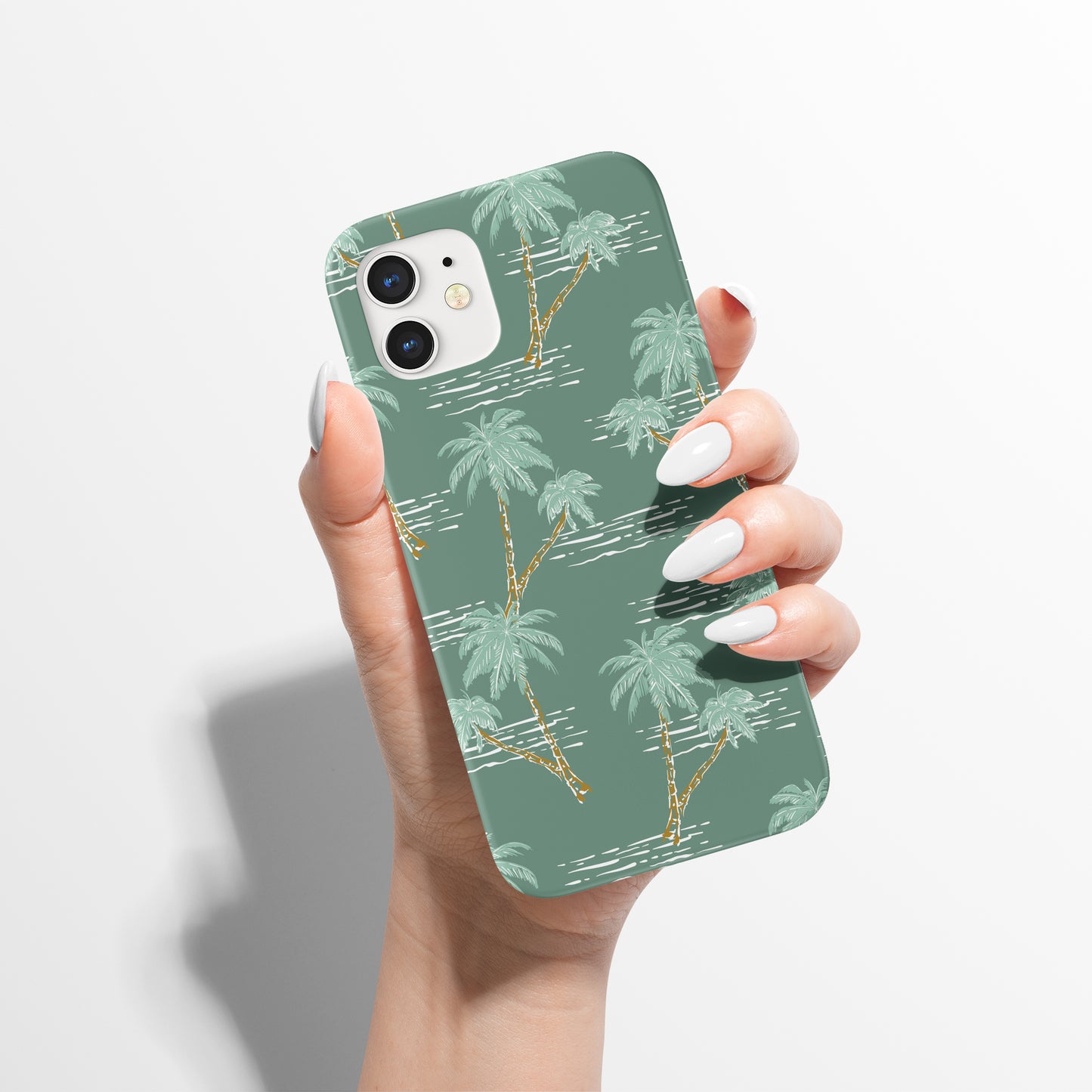 Hawaii Summer Palms Tree Sea iPhone Case