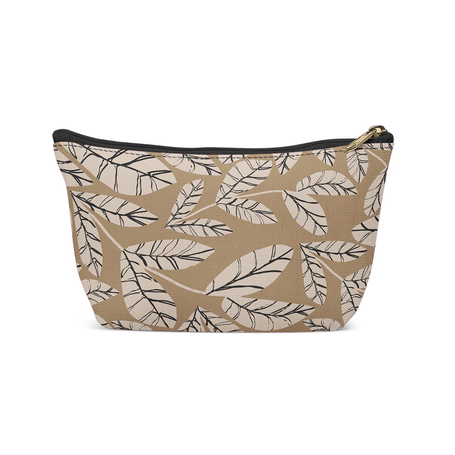 Beige Rustic Nature Make-up Bag