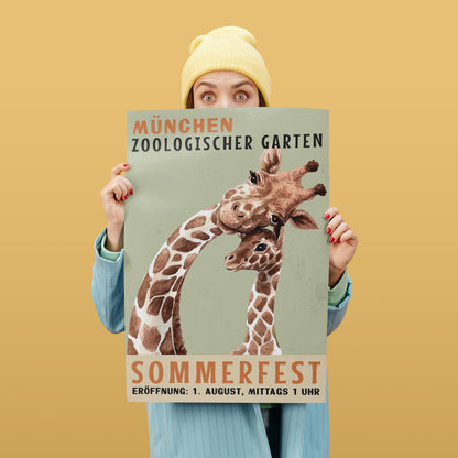 Zoologischer Garten München Poster