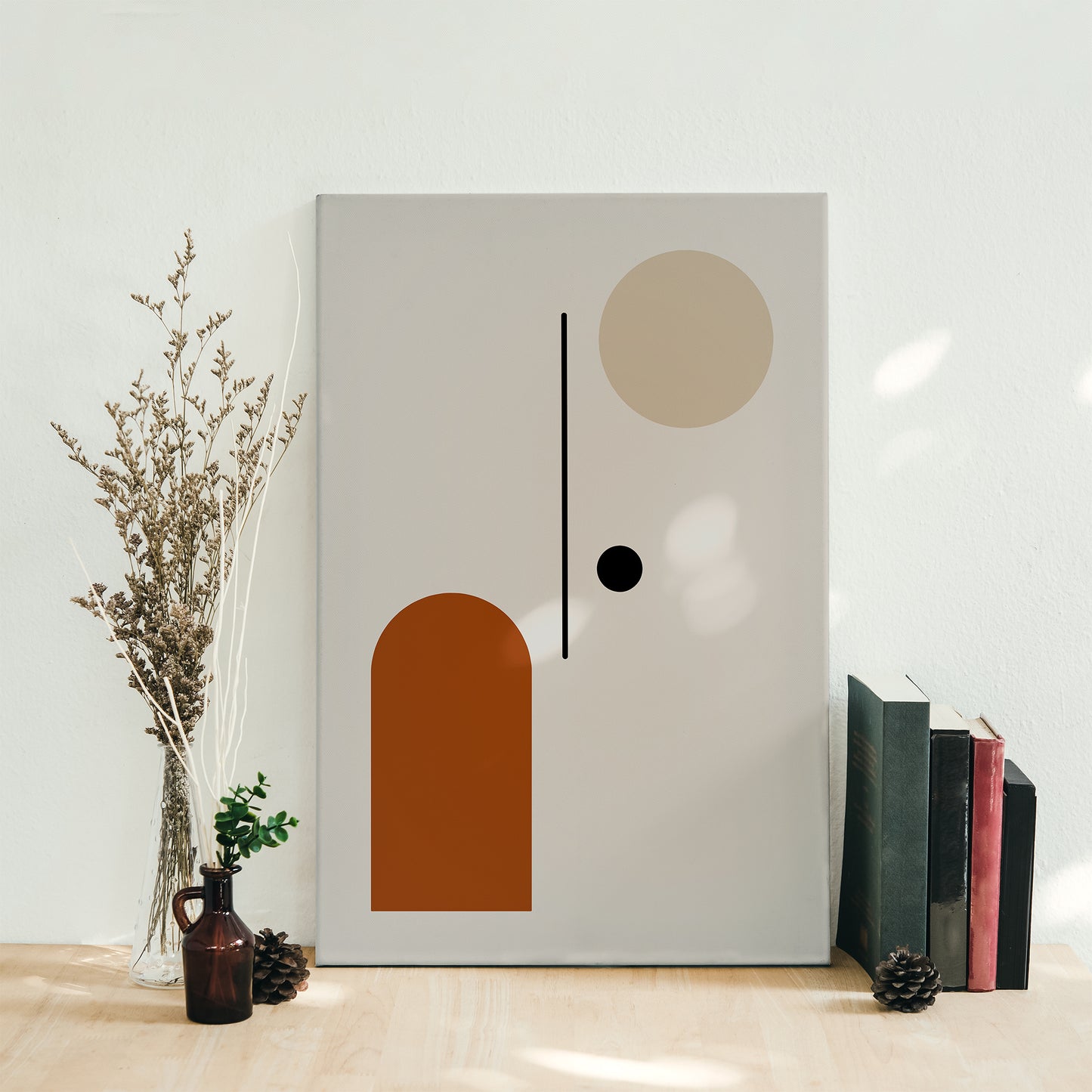 Minimalist Geometric Canvas Print