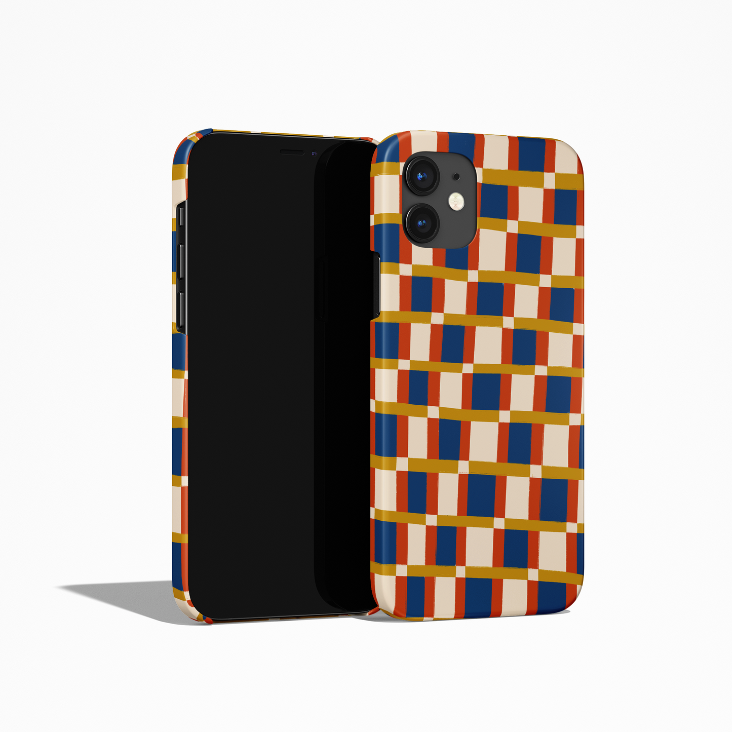 Retro Style Masculine Pattern iPhone Case