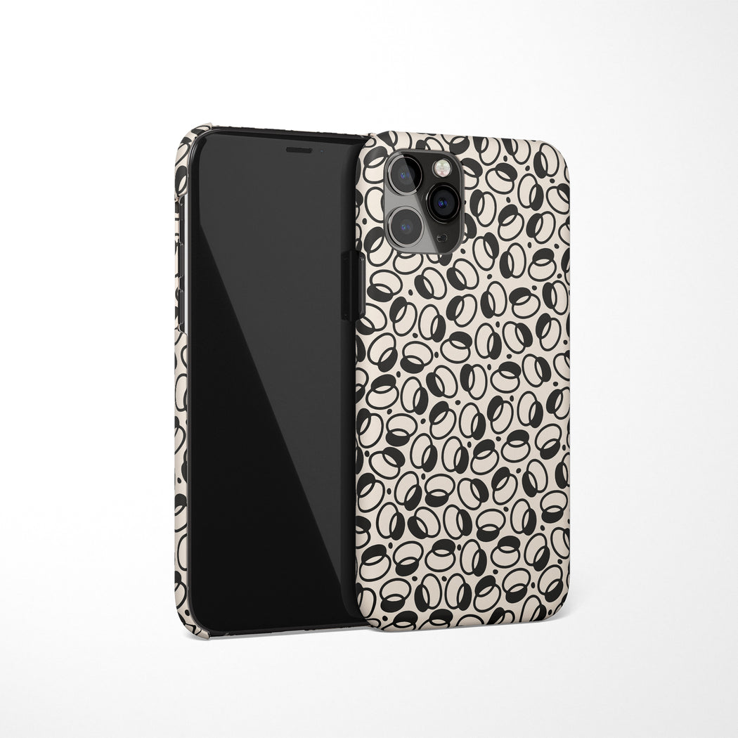 iPhone Case with Abstract Pattern