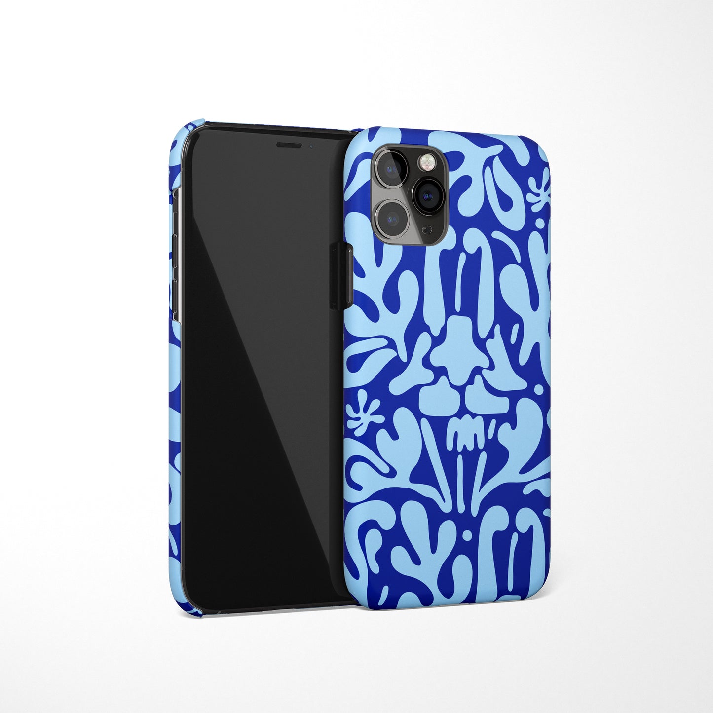 Blue Art Deco iPhone Case