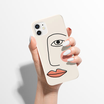 Cute Face iPhone Case