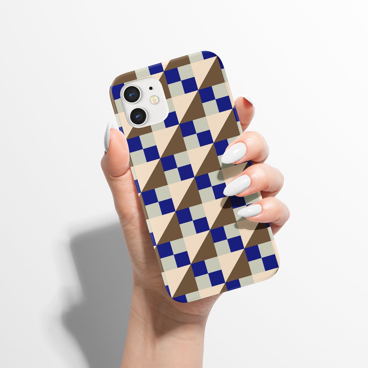 Modern Bauhaus Pattern iPhone Case