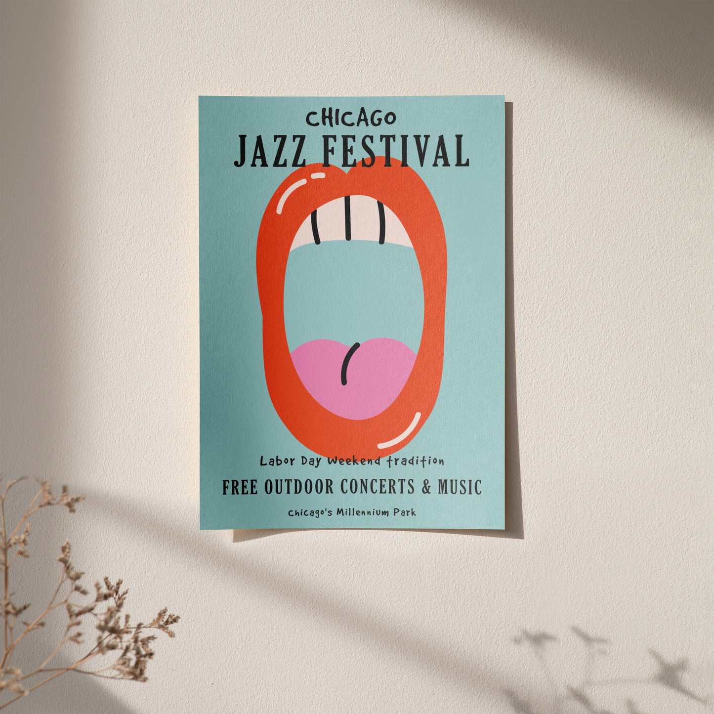 Chicago Jazz Fest Poster