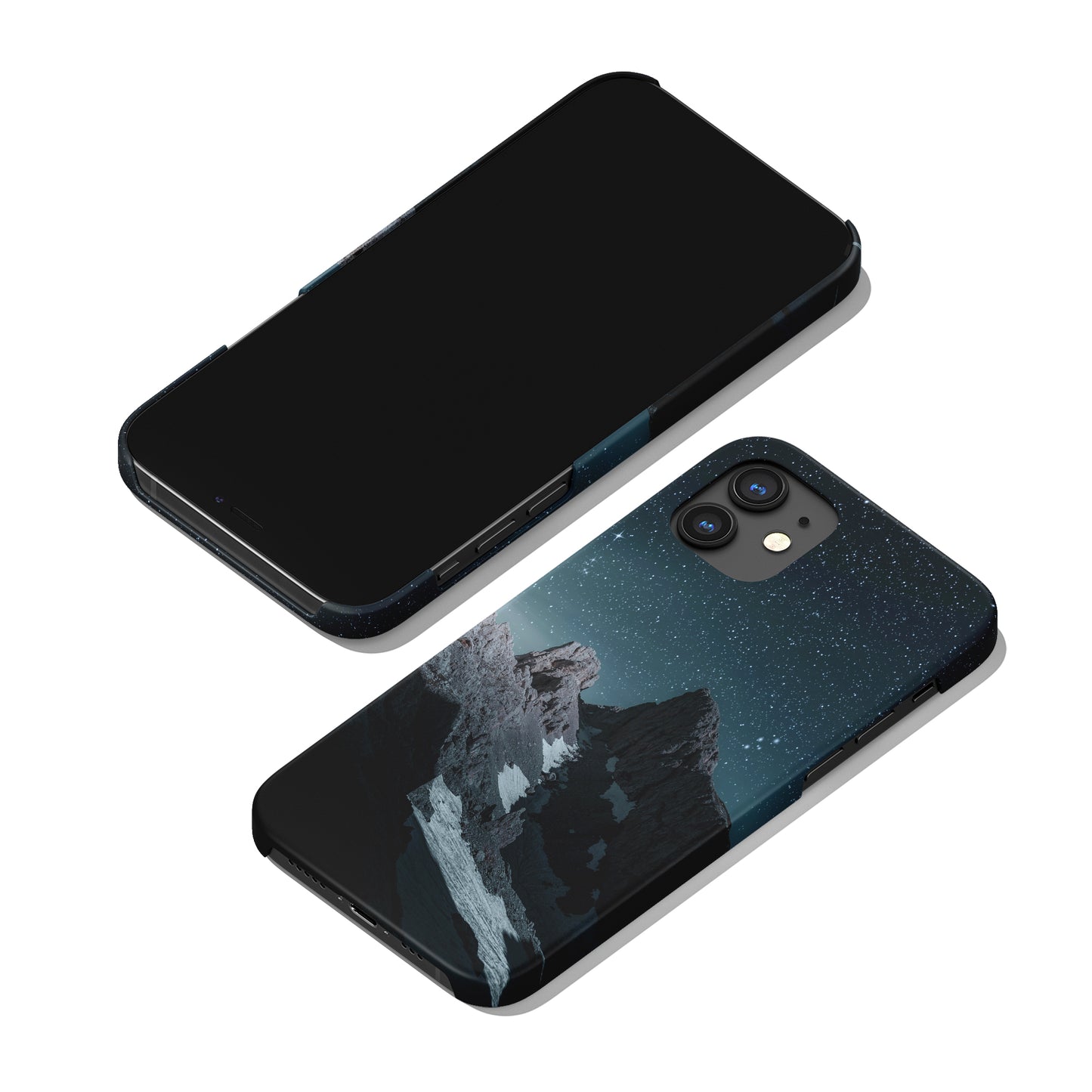 Mountains Night iPhone Case