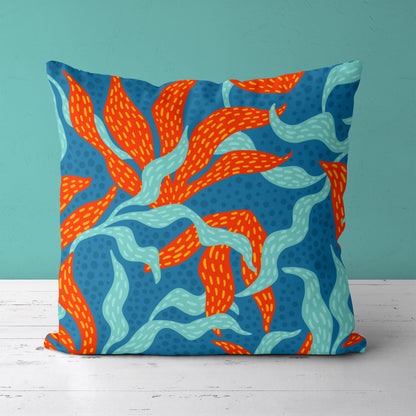 Pillow with Abstract Pattern