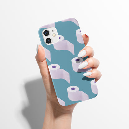 Pop Art Paper Rolls iPhone Case