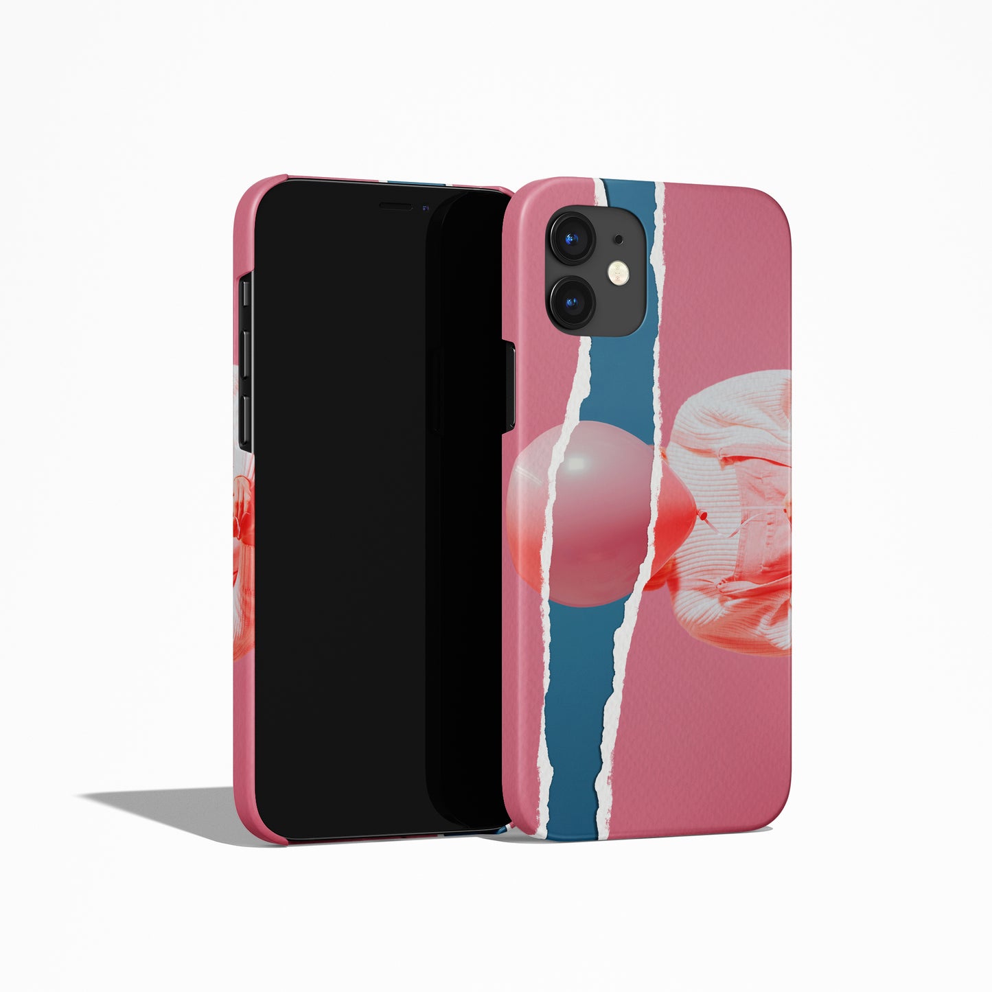 Bubble Gum Collage iPhone Case