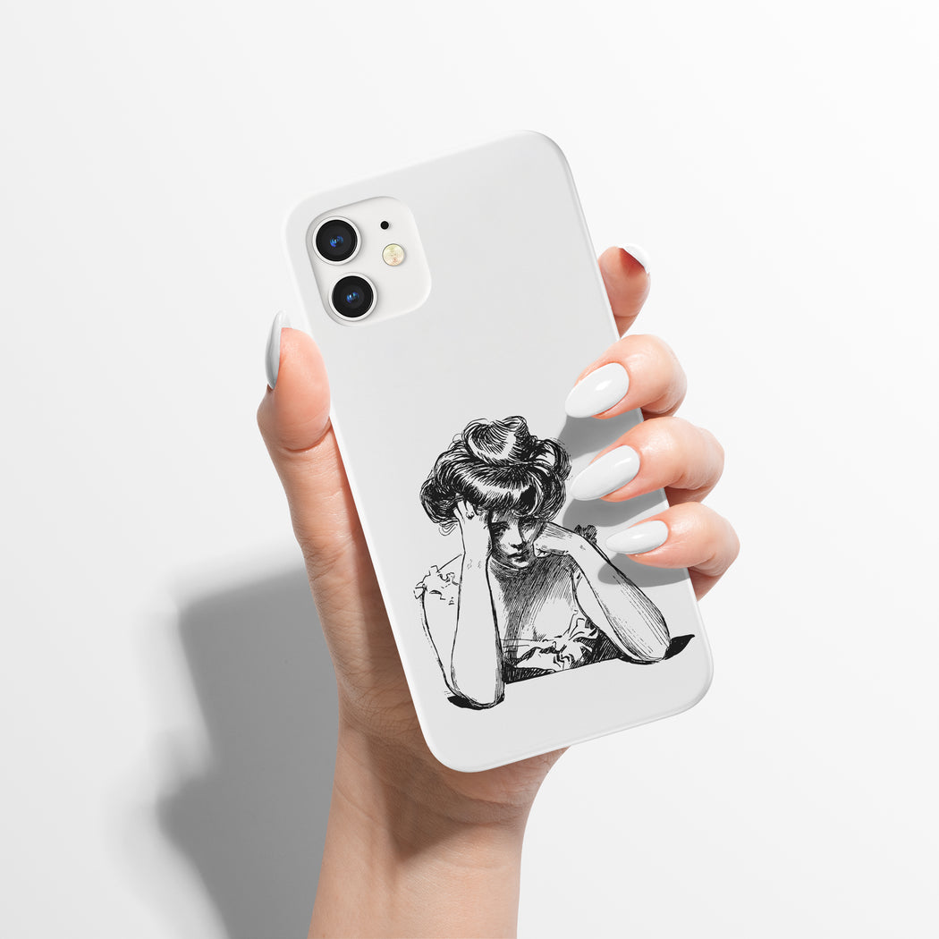 Oh God Why, White iPhone Case