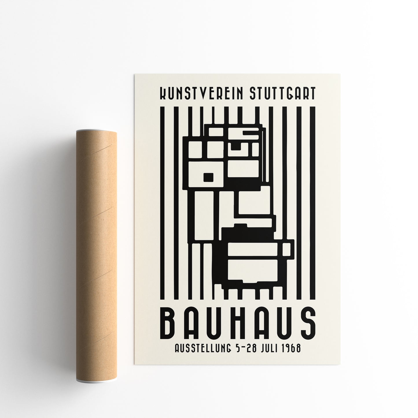 Bauhaus Stuttgart 1968 Poster