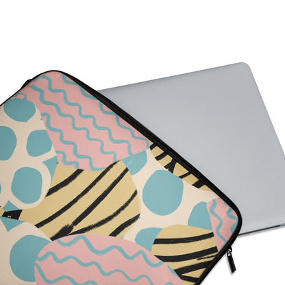 Handdrawn Modern Pattern MacBook Sleeve