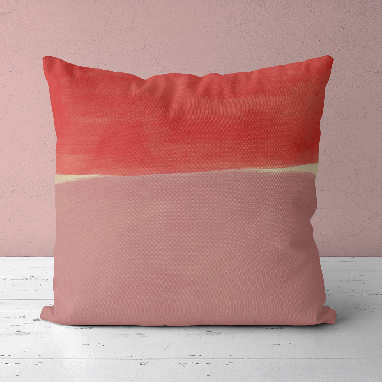 Modern Pink Modern Style Home Decor Throw Pillow