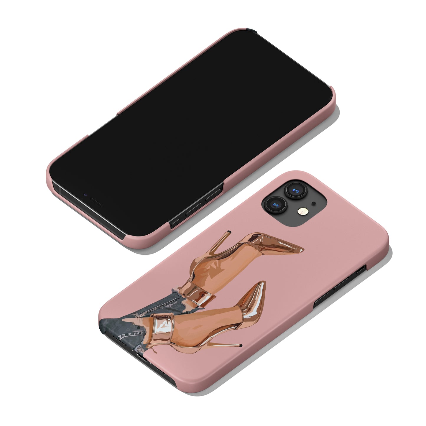 Fashion Pink Heels iPhone Case