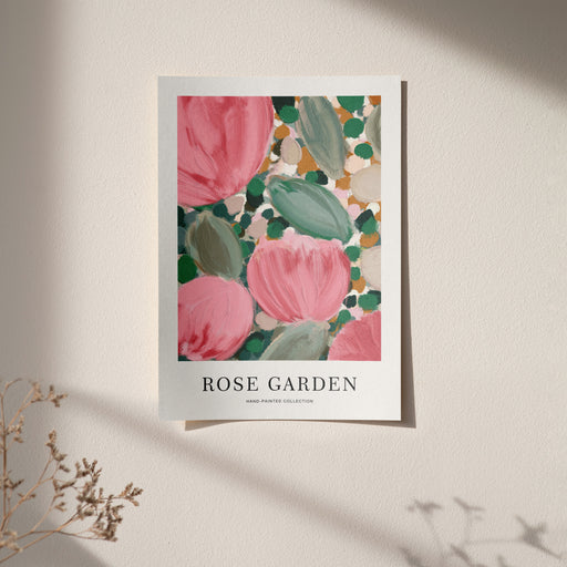 Rose Garden Unique Artistic Poster