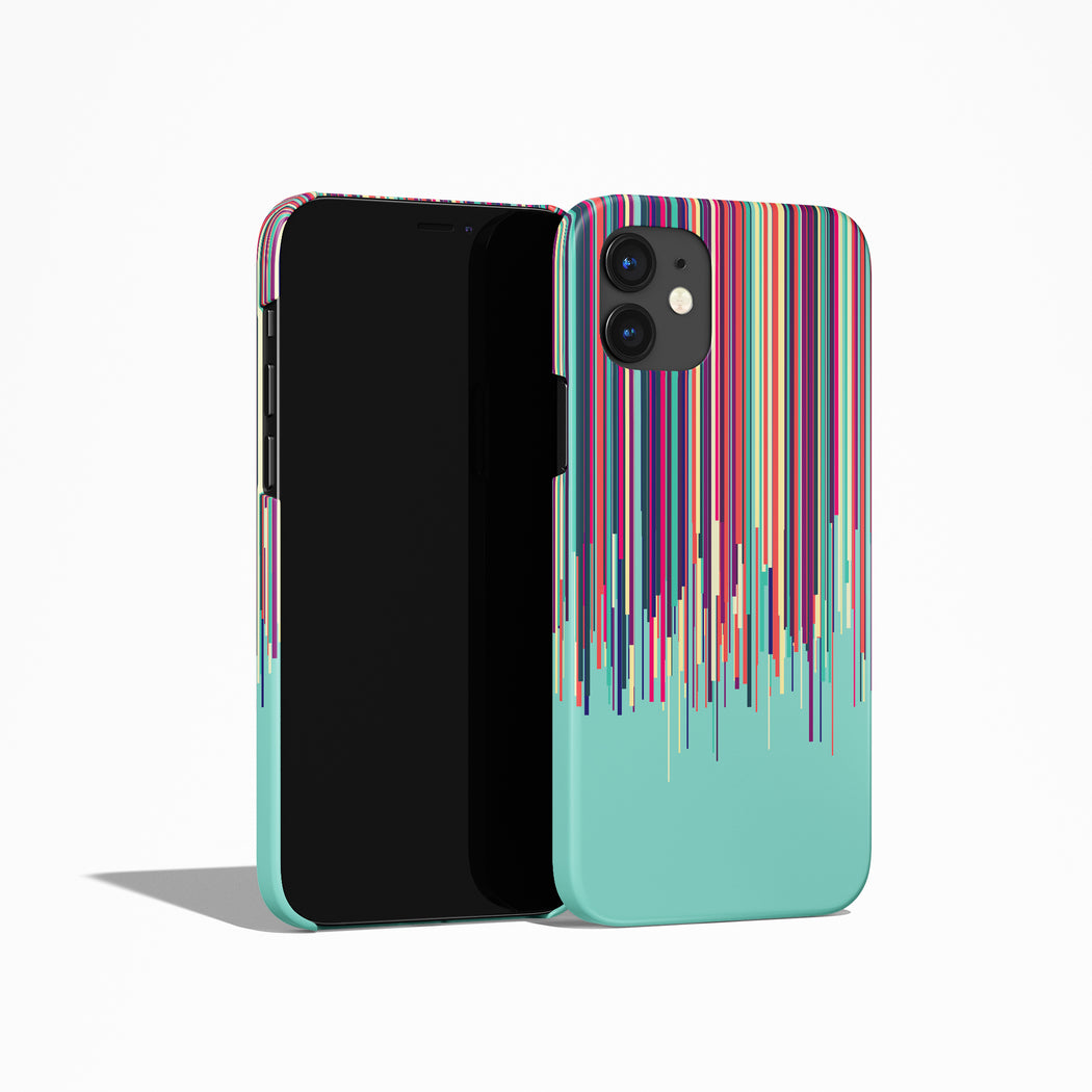 Abstract Florida Mint iPhone Case
