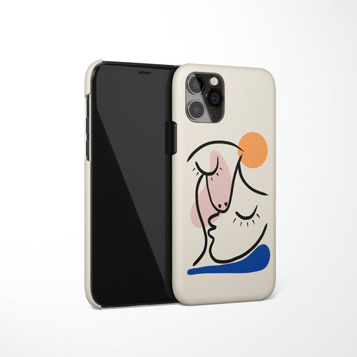 Picasso Kiss iPhone Case