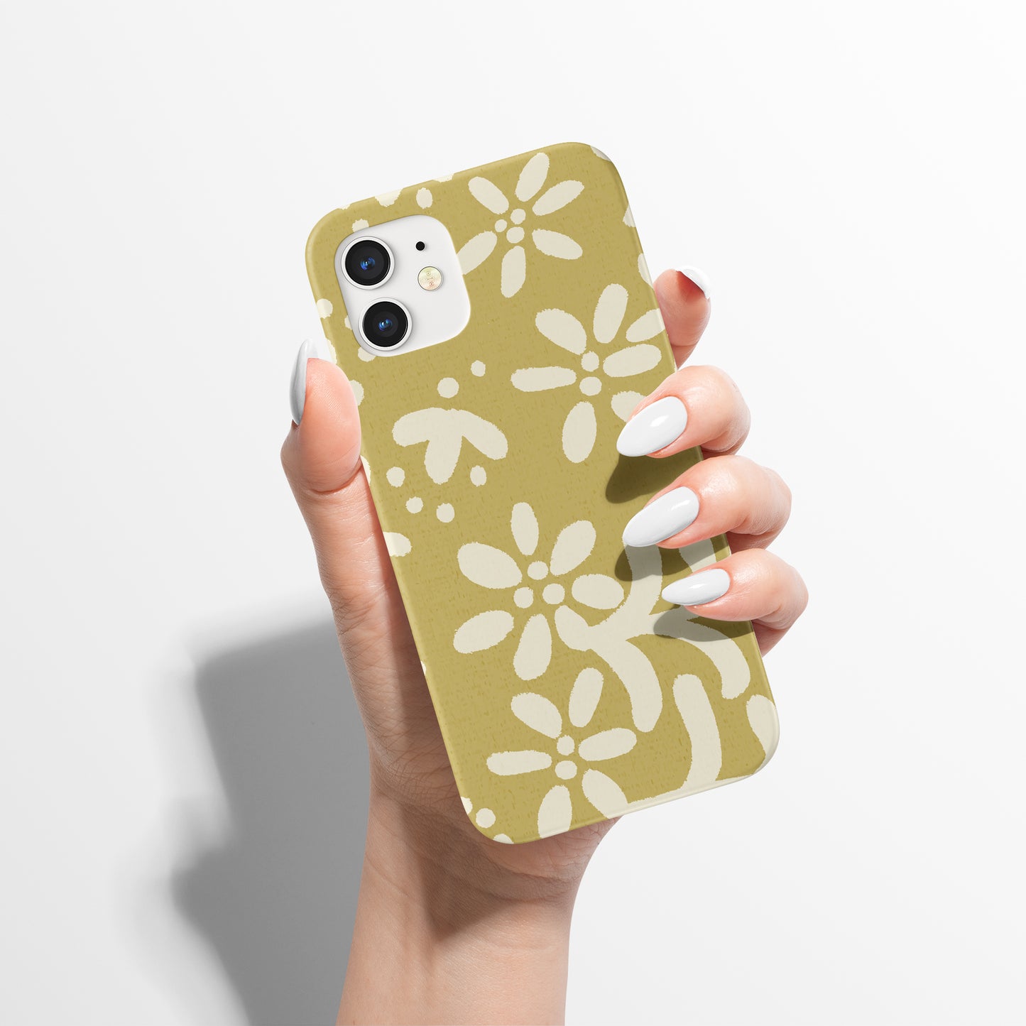 Green Ethnic Floral iPhone Case