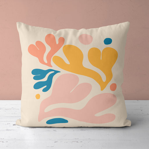 Pastel Artistic Throw Pillow