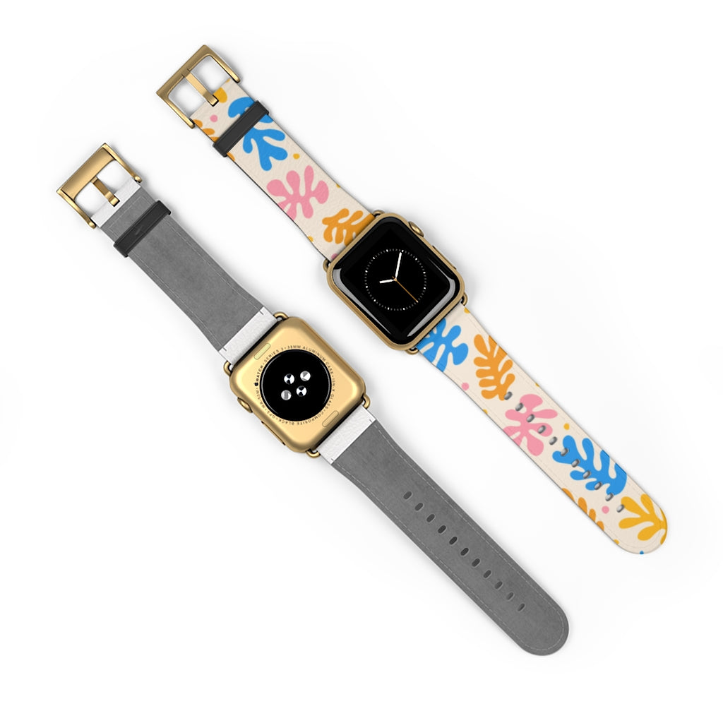 Colorful Leaves Apple Watch Band