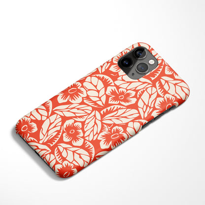 Retro Flower iPhone Case